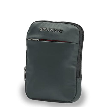 STRATIC Pure Body Bag Brusttasche Herren Crossbody Bag nachhaltige Umhängetasche, wasserabweisend, Kartenfach, Masken- Hygienefach, Dark Green im Sale